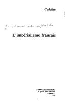 Cover for L' impérialisme français