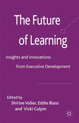 Cover for The future of learning