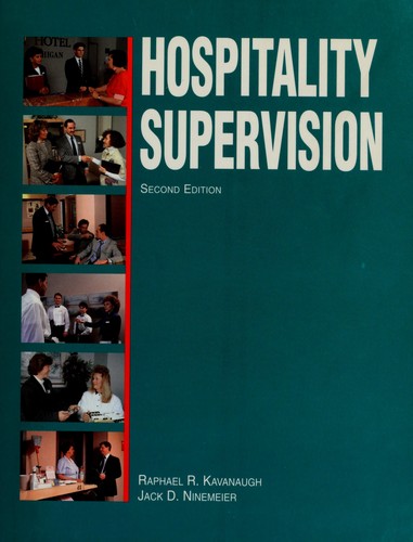 Cover for Hospitality Supervision