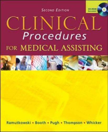 Cover for Clinical Procedures for Medical Assisting (updated) with Student CD