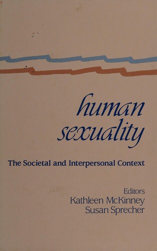 Cover for Human sexuality