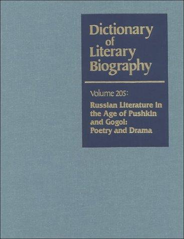 Cover for Russian Literature in the Age of Pushkin and Gogol