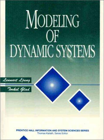 Cover for Modeling of dynamic systems