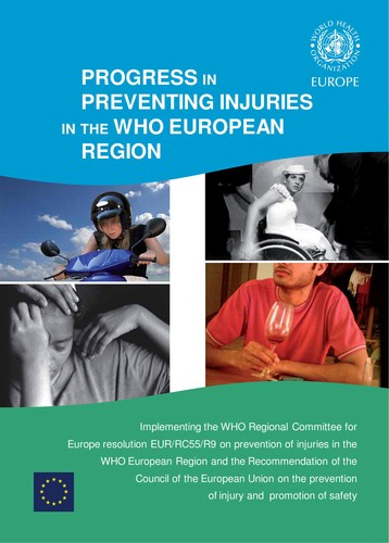 Cover for Progress in preventing injuries in the Who European Region