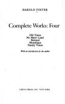 Cover for Compete Works