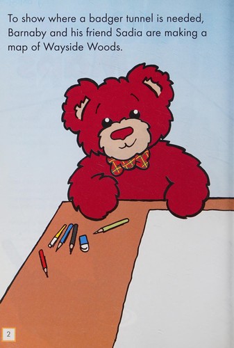 Cover for Making Maps (Barnaby Bear & the Badger Tunnel S.)