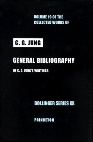 Cover for General bibliography of C. G. Jung's writings