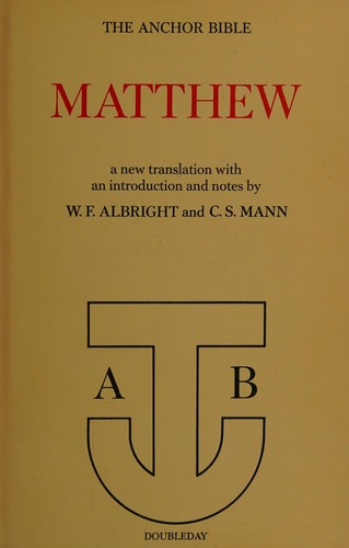 Cover for Matthew