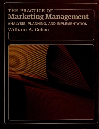 Cover for The practice of marketing management