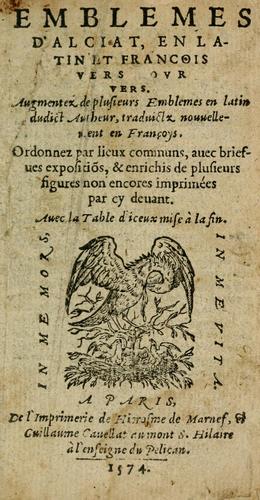 Cover for Emblemes d'Alciat