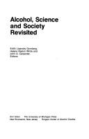 Cover for Alcohol, science, and society revisited