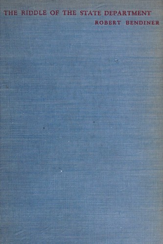Cover for Riddle of the State Department