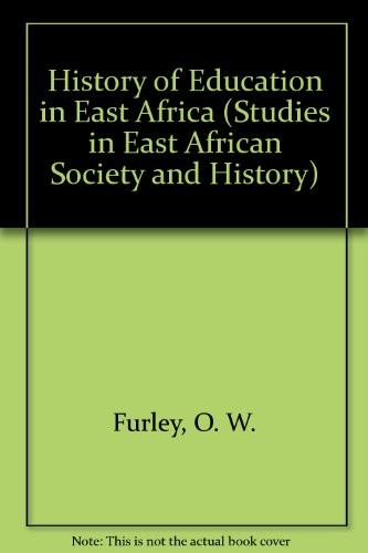 Cover for A history of education in east Africa