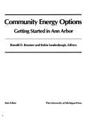 Cover for Community energy options