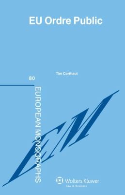 Cover for Eu Ordre Public