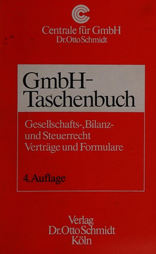 Cover for GmbH-Taschenbuch