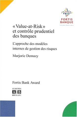 Cover for Le controle prudentiel des banques