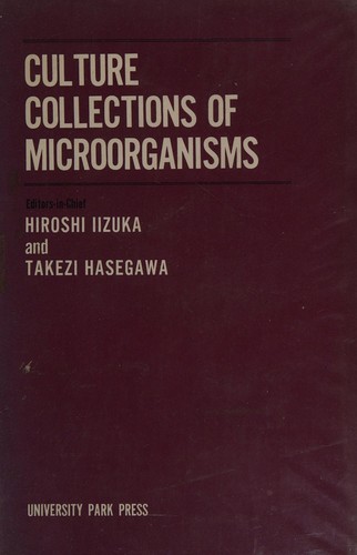 Cover for Culture collections of microorganisms
