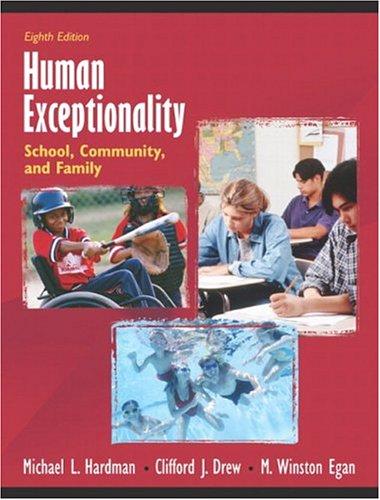 Cover for Human Exceptionality