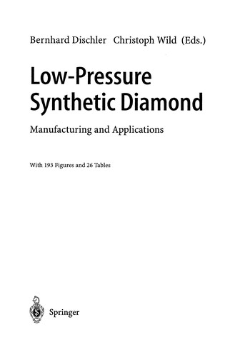 Cover for Low-Pressure Synthetic Diamond
