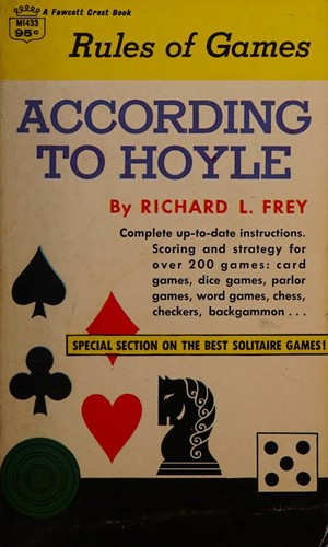 Cover for Rules of Games According to Hoyle