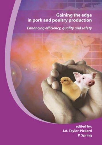 Cover for Gaining the Edge in Pork and Poultry Production
