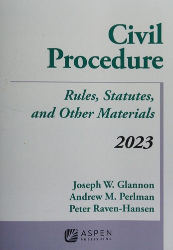Cover for Civil Procedure