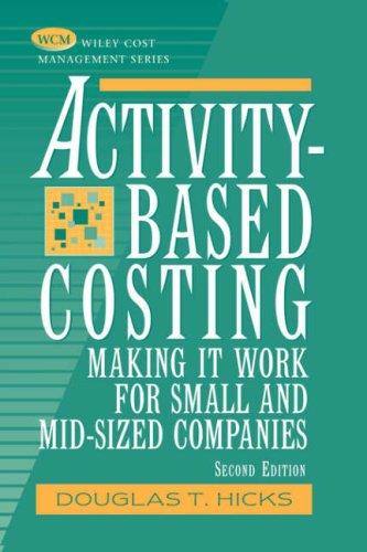 Cover for Activity-Based Costing