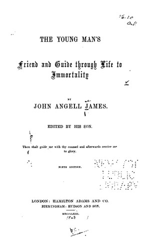 Cover for The Young Man's Friend and Guide Through Life to Immortality
