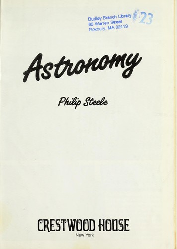 Cover for Astronomy