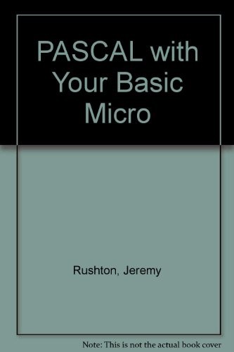 Cover for Pascal with your BASIC micro