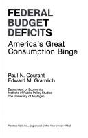 Cover for Federal budget deficits