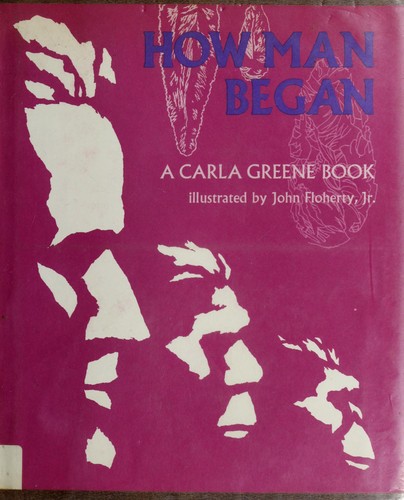 Cover for How man began.