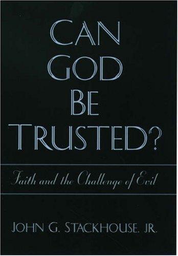 Cover for Can God Be Trusted?