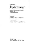 Cover for First steps in psychotherapy