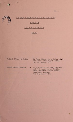 Cover for [Report 1965]