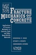 Cover for Fracture mechanics of concrete