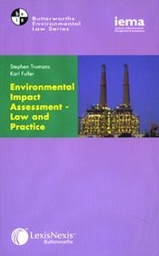 Cover for Environmental Impact Assessment: Law and Practice