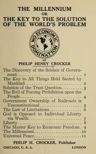 Cover for The millennium