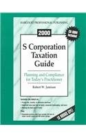 Cover for 2000 S Corporation Taxation Guide