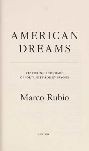 Cover for American dreams