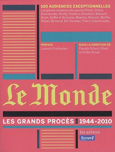 Cover for Le Monde Les Grands Proces 194     Fl