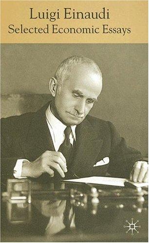 Cover for Luigi Einaudi