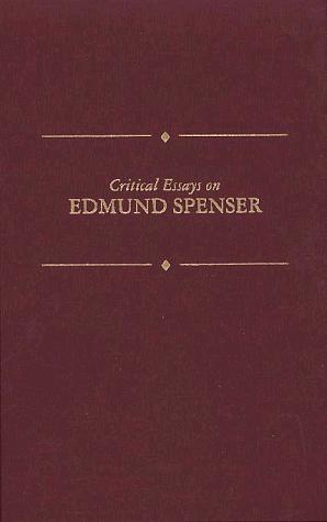 Cover for Critical essays on Edmund Spenser