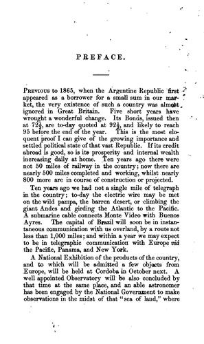 Cover for The mineral and other resources of the Argentine republic ... in 1869