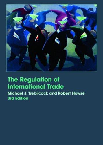 Cover for The regulation of international trade