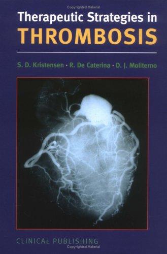 Cover for Therapeutic Strategies in Thrombosis