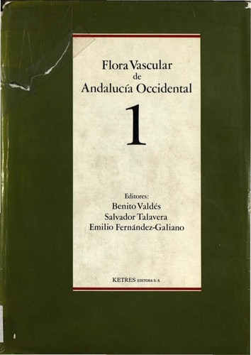 Cover for Flora vascular de Andalucía occidental