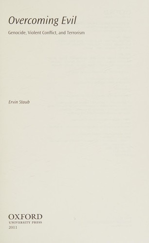 Cover for Overcoming Evil