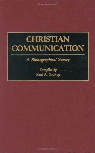 Cover for Christian communication
